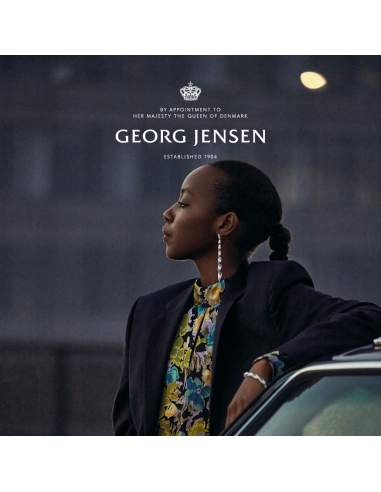 GEORG JENSEN | REFLECT EXTRA LONG ØRERING SØLV