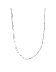 JOANLI NOR | Rhd. Sølv halskæde KLEONOR