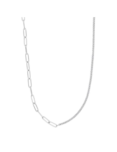 JOANLI NOR | Rhd. Sølv halskæde KLEONOR