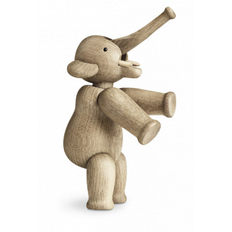 KAY BOJESEN - ELEFANT - TRÆFIGUR I UBEHANDLET EG