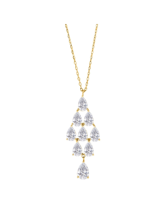 JOANLI NOR | Forgyldt sølv halskæde LOTTENOR