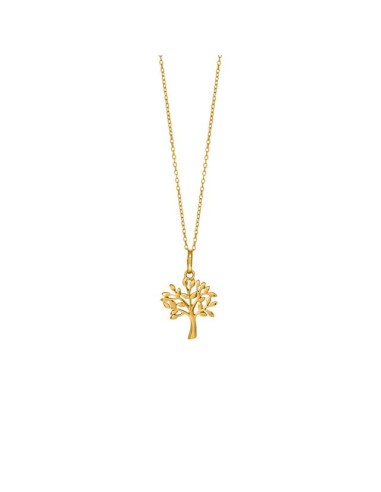 TREE52 vedhæng i forgyldt sølv | Nordahl Jewellery