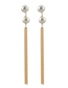 SUSANNE FRIIS BJØRNER | Ørerstik i forg. sølv m. ferskvandsperler