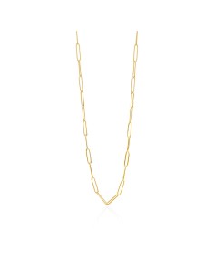 SUSANNE FRIIS BJØRNER | Link halskæde i forgyldt
