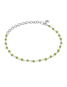 SUSANNE FRIIS BJØRNER | Armbånd i sølv med peridot