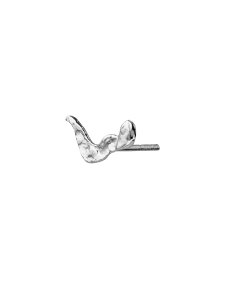 STINE A | Petit Silver Splash Ørering – Ladylike Silver STINE A | Petit Silver Splash Ørering – Ladylike Silver