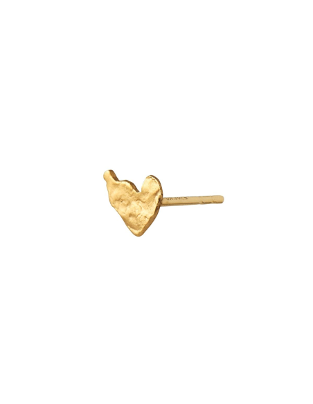 STINE A | Petit Gold Splash Ørering - Disco Heart STINE A | Petit Gold Splash Ørering - Disco Heart