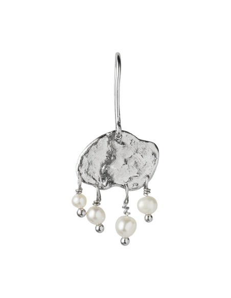STINE A | Big Gold Splash Earring – Elegant Pearls Silver STINE A | Big Gold Splash Earring – Elegant Pearls Silver