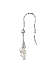 STINE A | Big Gold Splash Earring – Elegant Pearls Silver 2