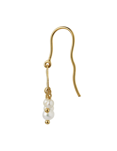 STINE A | Big Gold Splash Earring – Elegant Pearls