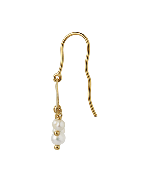 STINE A | Big Gold Splash Earring – Elegant Pearls STINE A | Big Gold Splash Earring – Elegant Pearls