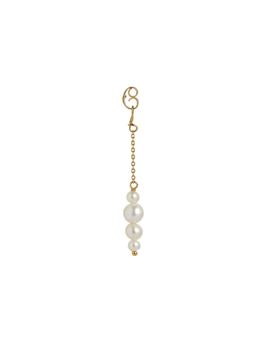 STINE A | Pearl Berries Behind Ear Earring