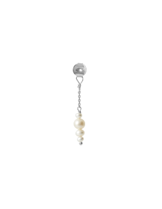 STINE A | Petit Berries Behind Ear Earring Silver