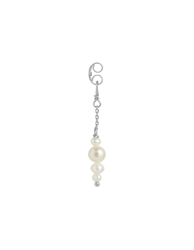 STINE A | Petit Berries Behind Ear Earring Silver