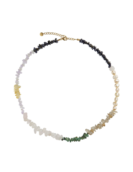 STINE A | Crispy Coast Necklace - Pacific Colors with Pearls & Gemstones STINE A | Crispy Coast Necklace - Pacific Colors with Pearls & Gemstones