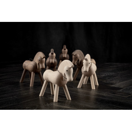 KAY BOJESEN - HEST - TRÆFIGUR I UBEHANDLET BØG