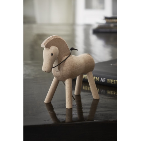 KAY BOJESEN - HEST - TRÆFIGUR I UBEHANDLET BØG