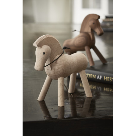 KAY BOJESEN - HEST - TRÆFIGUR I UBEHANDLET BØG