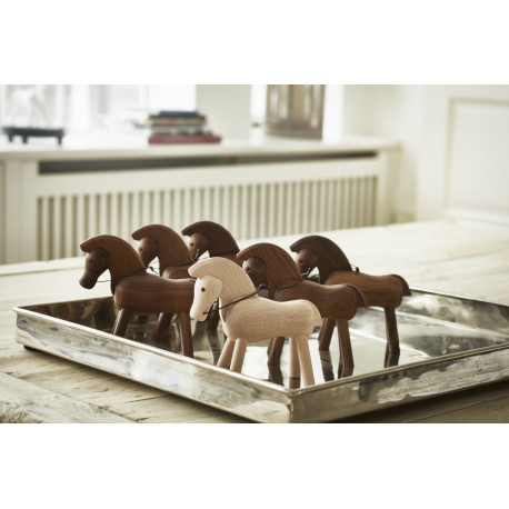 KAY BOJESEN - HEST - TRÆFIGUR I UBEHANDLET BØG