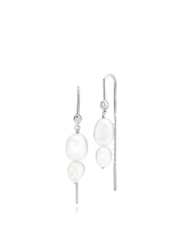 IZABEL CAMILLE | Leonora - Earring Silver with Freshwater Pearls