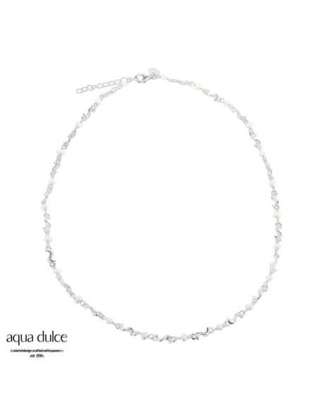 AQUA DULCE - Halskæde | RHUMBA PEARL NECKLACE AQUA DULCE - Halskæde | RHUMBA PEARL NECKLACE