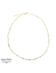 AQUA DULCE  - Halskæde | RHUMBA PEARL NECKLACE