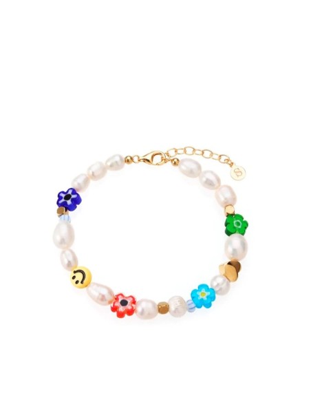 SISTIE - Kora - Mix perlearmbånd Forgyldt SISTIE - Kora - Mix perlearmbånd Forgyldt