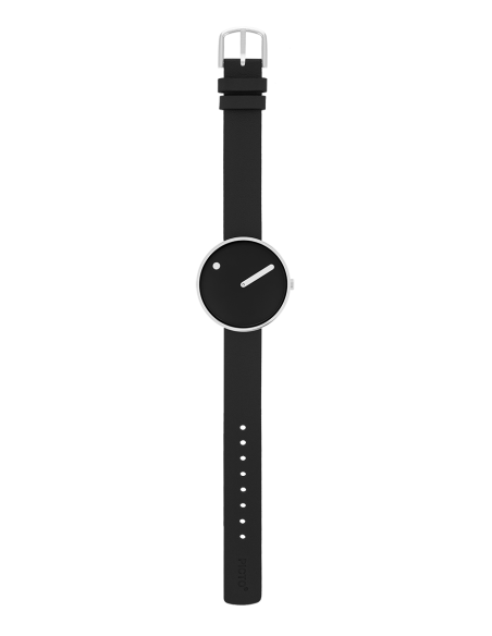 PICTO | 34 MM / BLACK DIAL / BLACK BIO BASED TPU STRAP