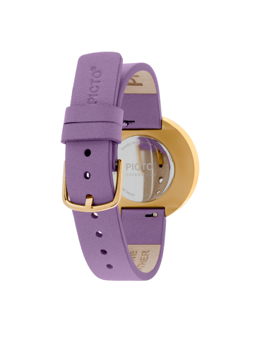 PICTO | 34 MM LIGHT LAVENDER DIAL / LIGHT LAVENDER STRAP