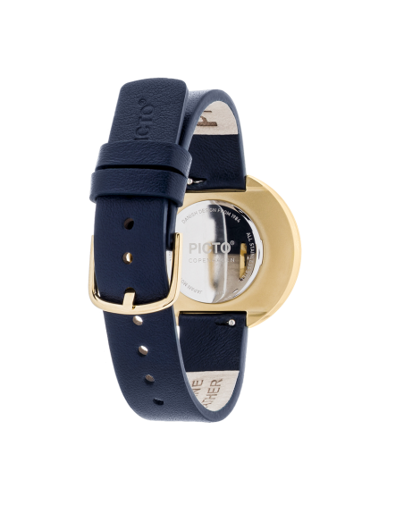 PICTO | 34 MM / MIDNIGHT BLUE DIAL / MIDNIGHT LEATHER STRAP