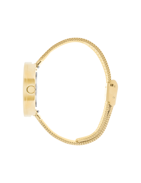 PICTO | 34 MM / MIDNIGHT BLUE DIAL / MATT GOLD MESH BAND