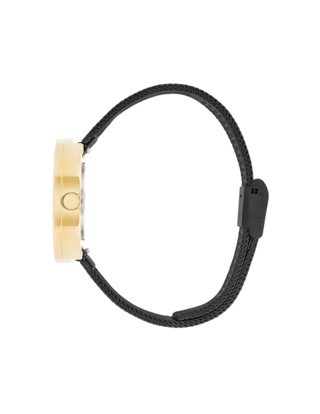 PICTO | 34 MM / BLACK DIAL / MATT BLACK MESH BAND