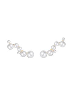 Nava Copenhagen | Meghana Ear Climber - Forgyldt