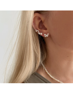 Nava Copenhagen | Meghana Ear Climber - Forgyldt 2