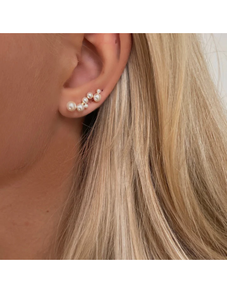 Nava Copenhagen | Meghana Ear Climber - Forgyldt Nava Copenhagen | Meghana Ear Climber - Forgyldt