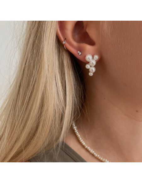 Nava Copenhagen | Megha Earrings - Sølv Nava Copenhagen | Megha Earrings - Sølv