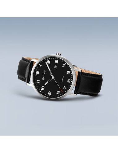 BERING | Titanium | børstet sølv | 18640-402