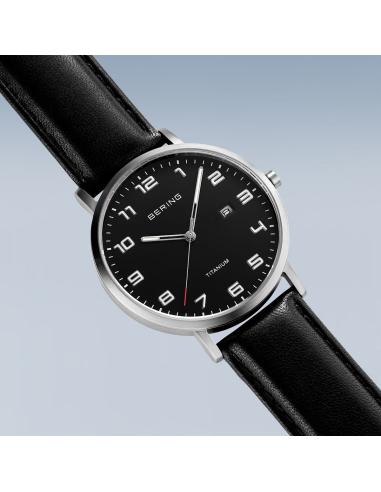 BERING | Titanium | børstet sølv | 18640-402