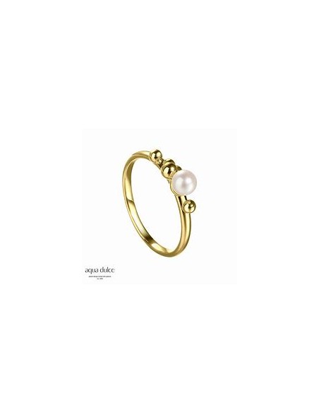 AQUA DULCE - Mae Ring forgyldt sølv