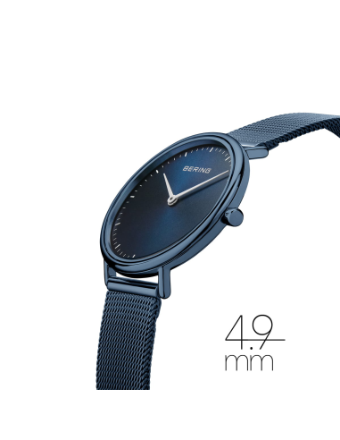 BERING | Ultra Slim | poleret blå | 15729-397