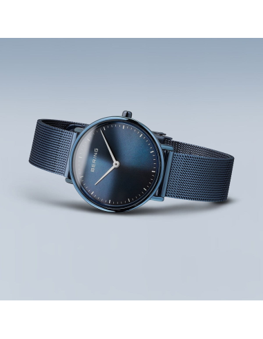 BERING | Ultra Slim | poleret blå | 15729-397