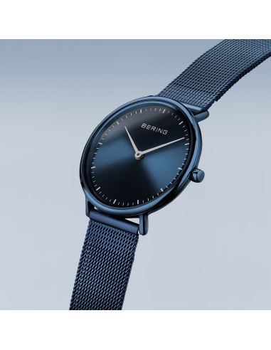 BERING | Ultra Slim | poleret blå | 15729-397