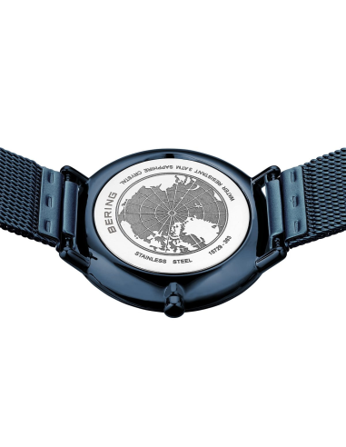 BERING | Ultra Slim | poleret blå | 15729-397