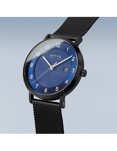 BERING | Solar | børstet sort | 15439-327