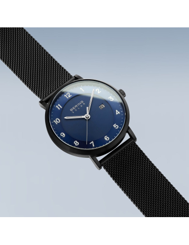 BERING | Solar | børstet sort | 15439-327