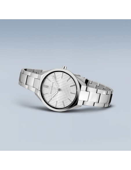 BERING | Ultra Slim | poleret/børstet sølv | 17231-700