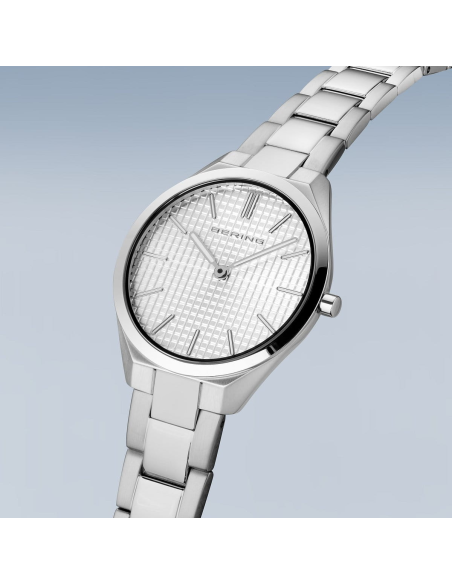 BERING | Ultra Slim | poleret/børstet sølv | 17231-700