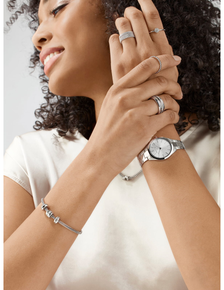 BERING | Ultra Slim | poleret/børstet sølv | 17231-700