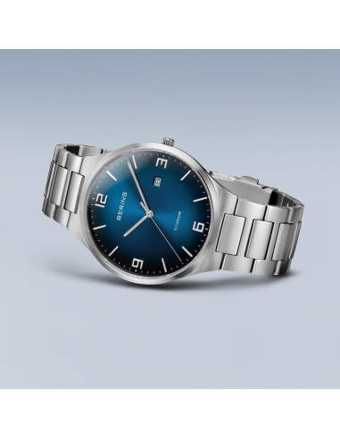 BERING | Titanium | børstet sølv | 15240-777