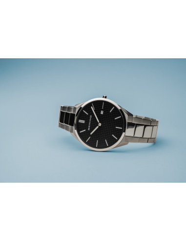 BERING | Ultra Slim | poleret/børstet sølv | 17240-702